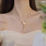 Collier Papillon en Nacre