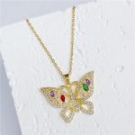 Collier Papillon Fantaisie
