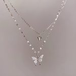 Collier Papillon pour Mariage