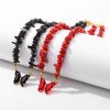 collier de corail papillon main image