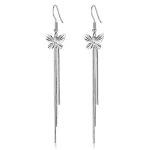 Boucles d'Oreilles Papillon Longues