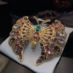 Broche Papillon Baroque