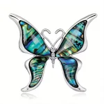 Broche Papillon en Coquillage
