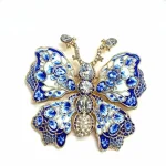 Broche Papillon Mosaïque
