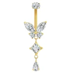 Piercing Nombril Papillon